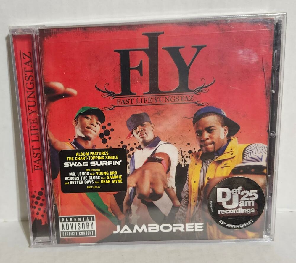 FLY Fast Life Yungstaz Jamboree CD 2009 New Sealed Swag Surfin Def Jam